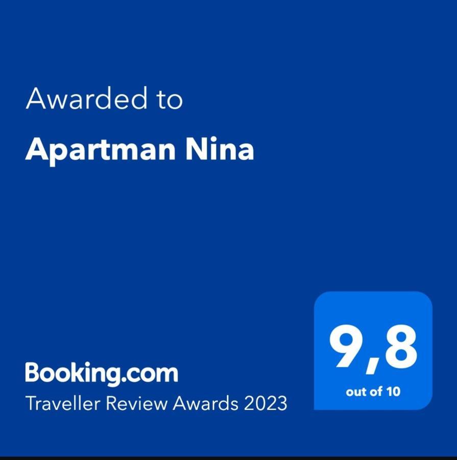 Apartman Nina Kali Exterior foto